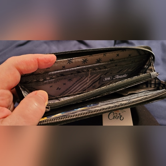 Lug Tendu wallet - Heather grey - Picture 3 of 6